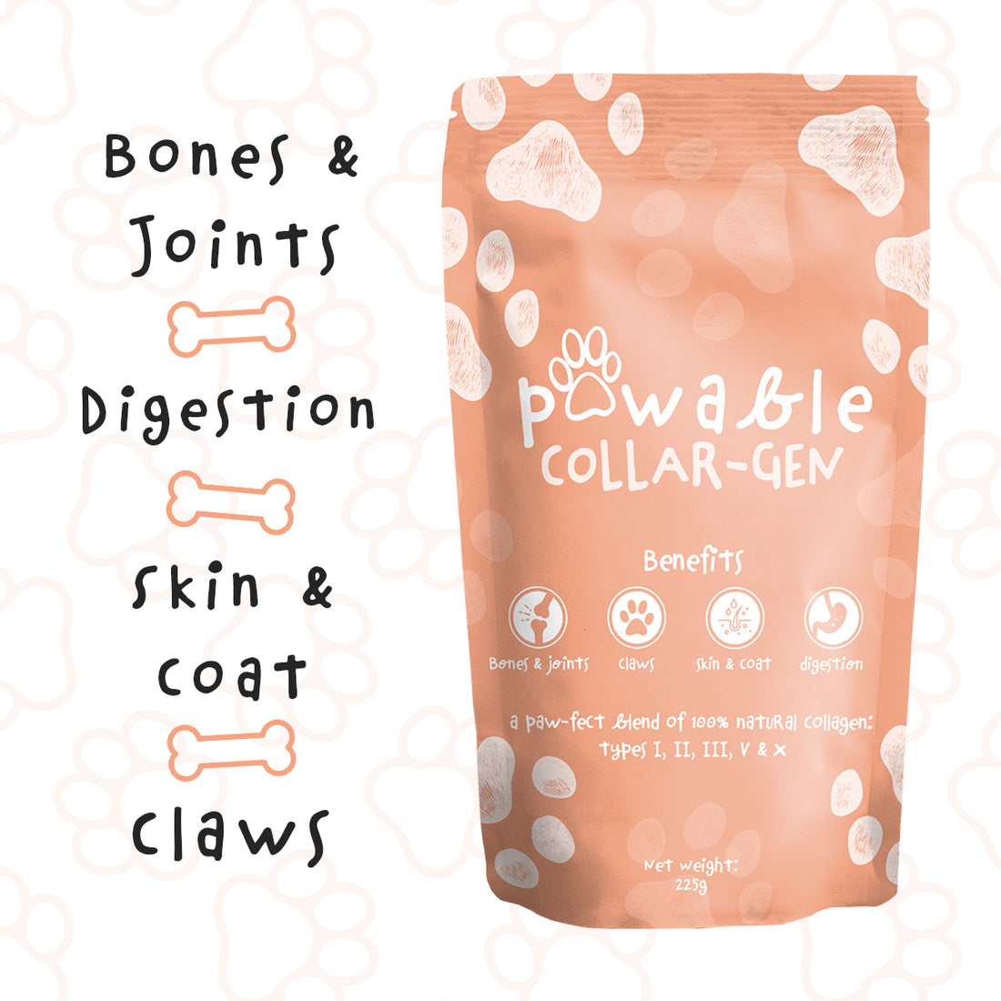 Pawable - Collagen for dog's