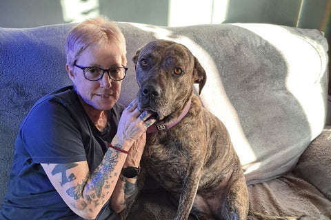Facing an unaffordable £8000 vet bill, Tracey found an alternative solution to her dogs cruciate injury